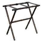 Bamboo Inspired Luggage Rack