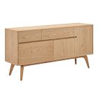 Curved Splayed Leg Buffet (59")