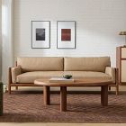 Diego Leather Sofa (76"&ndash;86")