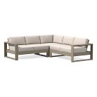 Portside Outdoor 3-Piece L-Shaped Sectional Replacement Cushions