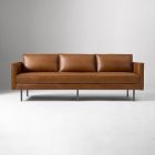 Axel Leather Sofa (76"&ndash;89")