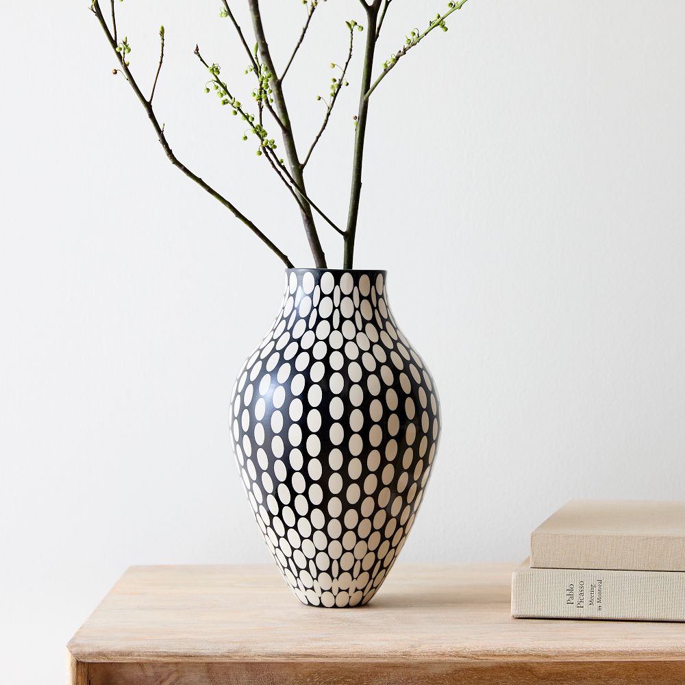 Ceramic Meltdown Color Blast Vases by West Elm