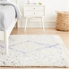 Dot Diamond Low-Shed Shag Rug