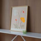 Molly M Framed Wall Print - Iceland Poppy