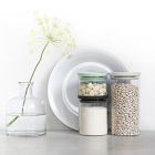 Brabantia Tasty+ Stackable Glass Food Jars (Set of 3)