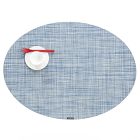 Chilewich Easy-Care Mini Basketweave Oval Placemats