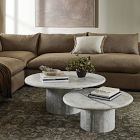 Kadian Calacatta Marble Nesting Coffee Table (31"&ndash;48")