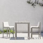Portside Outdoor Bar Table (35") &amp; Cusco Stools Set