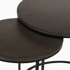 Lavastone Round Nesting Side Tables (19.75")