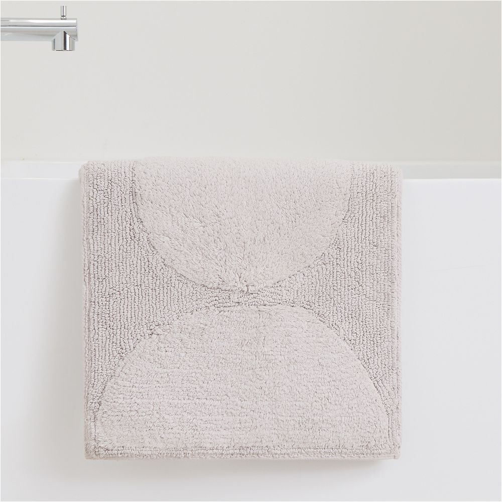 Memory Foam Bath Mat - Frost Gray