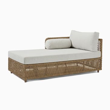 Coastal Outdoor Left-Arm Chaise