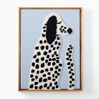 Open Box: Puppy Woven Framed Art, Dalmatian (25"W x 33"H)
