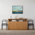 Open Box: Morning Walk II by Alison Jerry (40" x 30") - Walnut Wood Frame