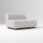 Open Box: Laurent Right Bumper - Performance+ Chenille Tweed Frost Gray, Cool Walnut
