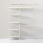 Blaine Wall Desk w/ Shelves (53"&ndash;63")