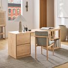 Norre 3-Piece Modular Desk w/ Drawers &amp; Shelves (75")