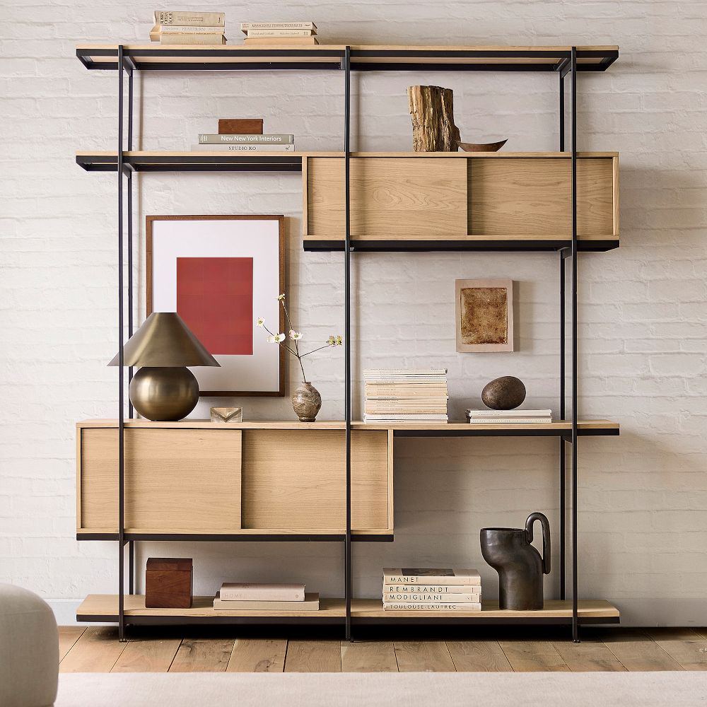 Pierce Extra Wide Shelf Unit (72") by West Elm