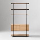 Pierce Narrow Storage Shelf Unit (42")