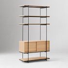 Pierce Narrow Storage Shelf Unit (42")