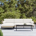Ventura Aluminum Outdoor 2-Piece Chaise Sectional (102")
