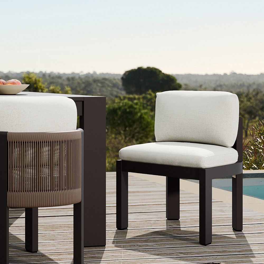 Porto Aluminum Outdoor Dining Side Chair (Set of 2) by West Elm