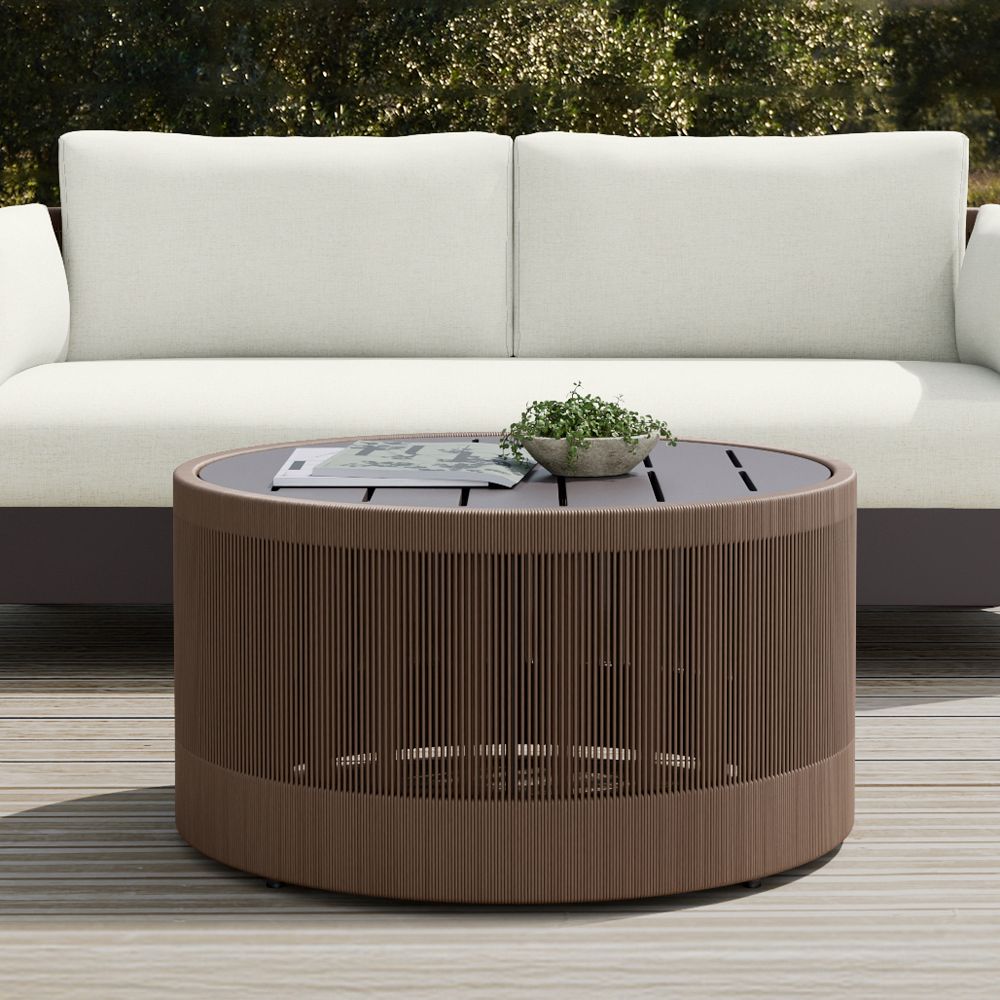 Porto Aluminum Outdoor Coffee Table (32") by West Elm