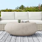 Pebble Indoor/Outdoor Oval Coffee Table (36"&ndash;48")