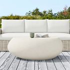 Pebble Indoor/Outdoor Oval Coffee Table (36"&ndash;48")