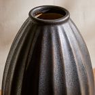 Metallic Ceramic Bud Vases