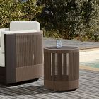Porto Aluminum Outdoor Side Table (18")