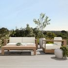 Telluride Outdoor Sofa (72"&ndash;92"), Swivel Chair &amp; Coffee Table (60") Set