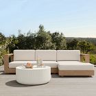Telluride Outdoor 2-Piece Chaise Sectional (115")