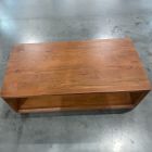 Open Box: Calla Solid Wood Coffee Table (48") - Cool Walnut