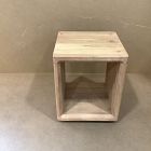 Open Box: Calla Solid Wood Side Table (18") - Natural