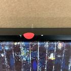 Open Box: Currents Floating Canvas Wall Art (32" sq) - Maple