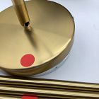 Open Box: Curvilinear Mid-Century Chandelier (55") - Antique Brass/Dark Bronze