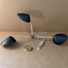 Open Box: Curvilinear Mid-Century Chandelier (55") - Antique Brass/Dark Bronze