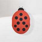 Open Box: Lady Bug Mirror (12" x 18") - Red
