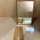 Open Box: Mid-Century Closed Medicine Cabinet (17"W x 27"H) - Acorn