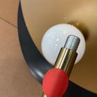 Open Box: Olivia Pendant (29") - Brass, Dark Bronze