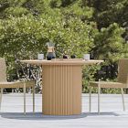 Ellington Outdoor Terrawood Round Dining Table (48")
