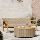 Cassis Outdoor Teak Sofa (72")