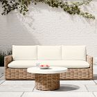 Westport Wicker Slim Profile Outdoor Sofa (68"&ndash;85")