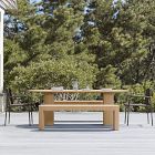 Ellington Outdoor Terrawood Oval Dining Table (86.5")