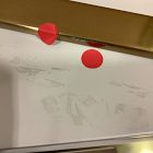 Open Box: Slater Nightstand (22") - Alabaster White, Champagne Bronze