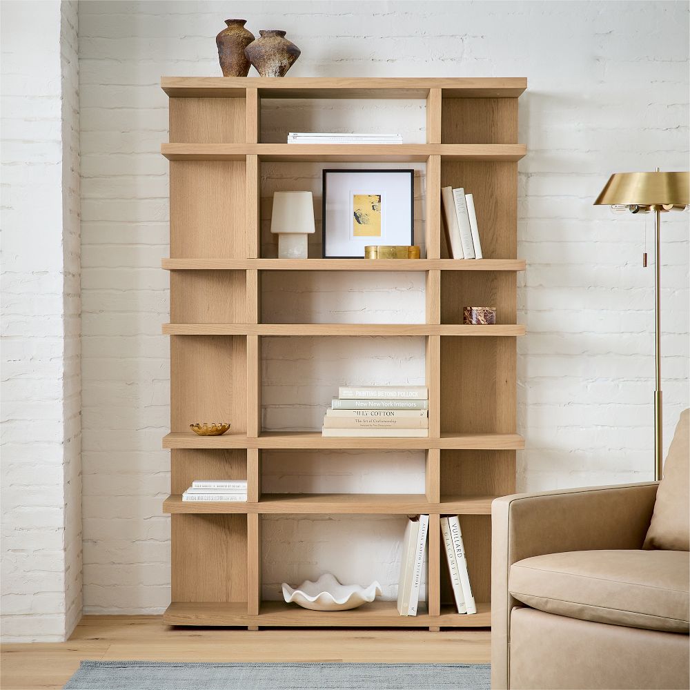 Wallace Modular Narrow Shelf Unit (48") by West Elm
