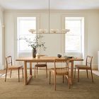 Davies Extendable Wood &amp; Metal Dining Table (78"&ndash;98")