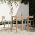 Portside Outdoor Bar Table &amp; Wesport Bar Stools