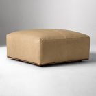 Quinten Leather Ottoman