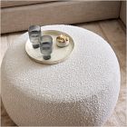 Cobble Round Ottoman - Medium
